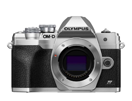 Slika OLYMPUS OM-D E-M10 IV ohišje srebrne barve