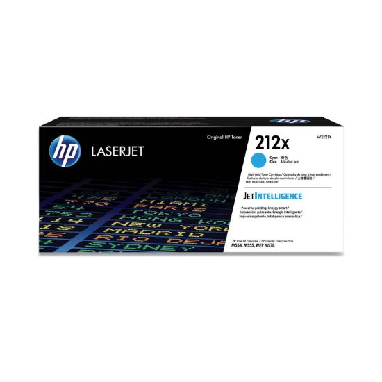 Slika TONER HP 212X CYAN ZA COLOR LJ M554/M555/ MFP M578 ZA 10.000 STRANI