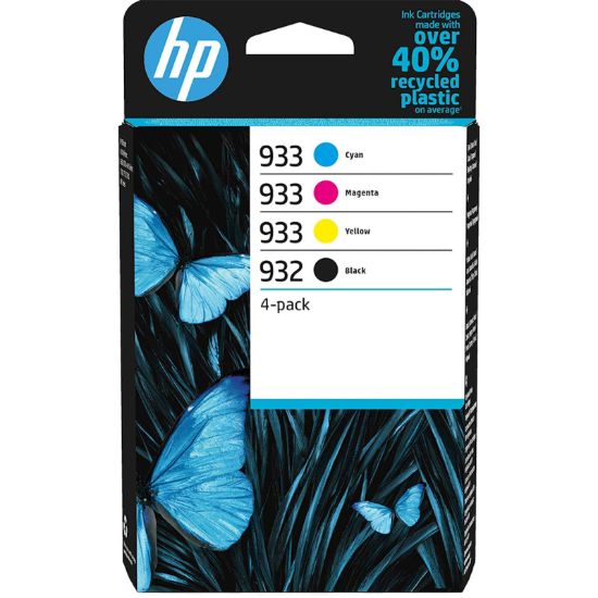 Slika KOMPLET ČRNIL HP 932 ČRNO 933 CYAN / MAGENTA / RUMENO