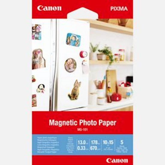 Slika Papir CANON MG-101 10x15 cm (magnetni) 5 listov