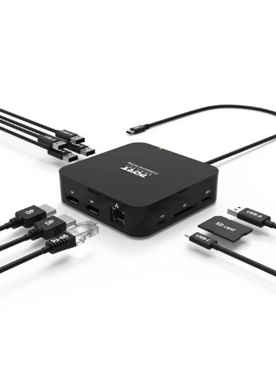 Slika Docking Station PORT Type C, potovalni, 2x4K