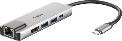 Slika D-link 5-v-1 razdelilnik z HDMI / Ethernet in napajanjem
