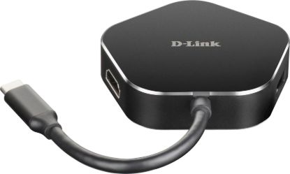Slika D-link 4-v-1 razdelilnik USB-C HDMI in napajanje