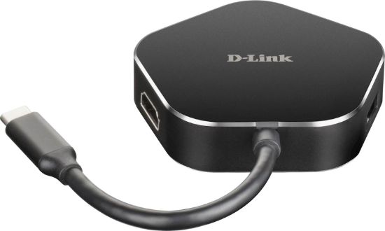 Slika D-link 4-v-1 razdelilnik USB-C HDMI in napajanje