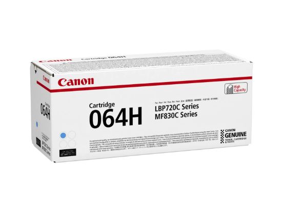 Slika TONER CANON CRG-064HC CYAN ZA MF832CDW ZA 10.500 STRANI