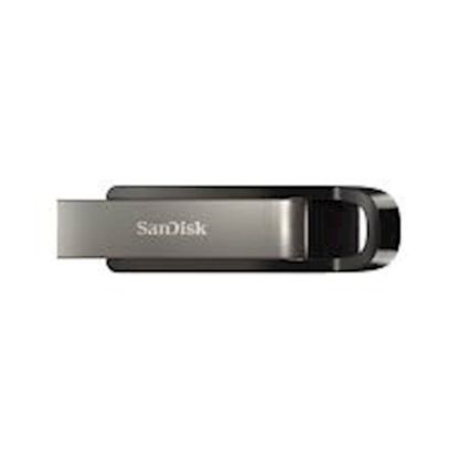 Slika USB DISK SANDISK 128GB Extreme Go, 3.2, črn, drsni priključek, 400/240MB/s