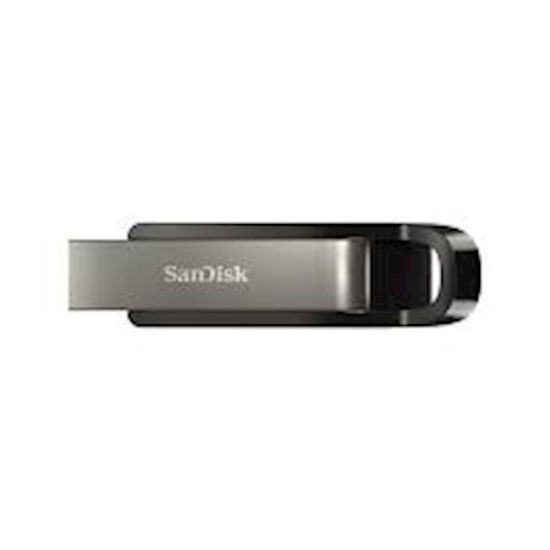 Slika USB DISK SANDISK 64GB Extreme Go, 3.2, črn, drsni priključek, 400/240MB/s