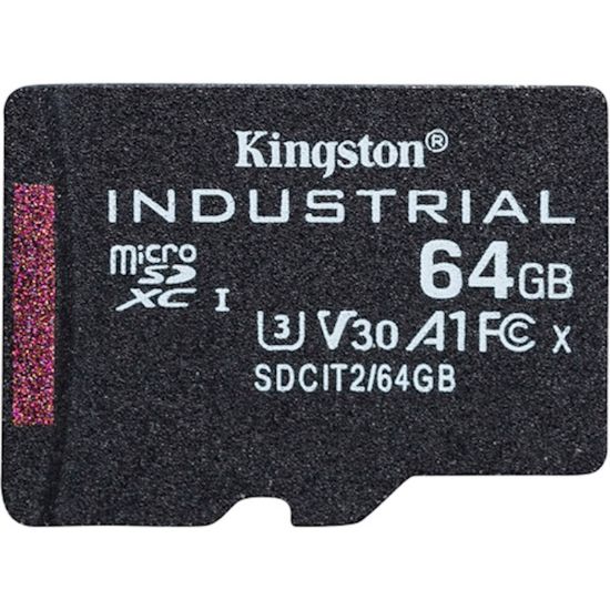 Slika SDXC Kingston micro 64GB INDUSTRIAL, Class 10, UHS-I, U3, V30, A1
