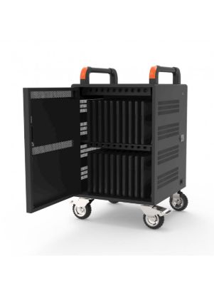 Slika Metalna USB polnilna omara PORT 20 NB+19" rack 1xU