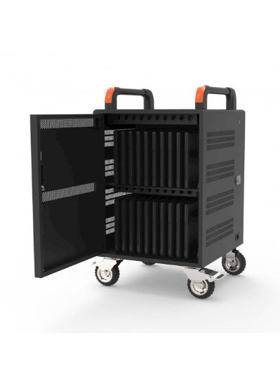 Slika Metalna USB polnilna omara PORT 20 NB+19" rack 1xU