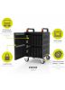 Slika Metalna USB polnilna omara PORT 20 NB+19" rack 1xU