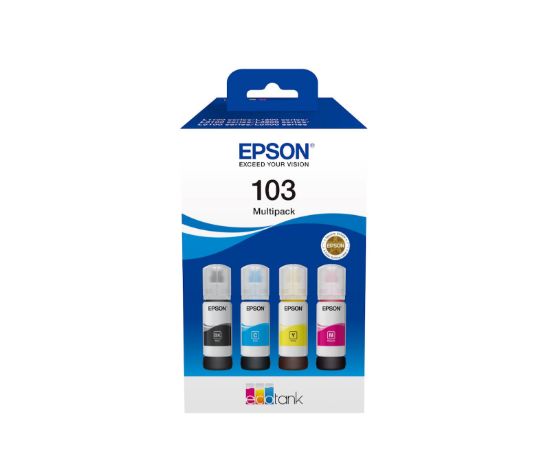 Slika KOMPLET 4x STEKLENIČK EPSON SERIJA 103