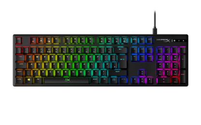 Slika Tipkovnica HP HyperX Alloy Origins RGB, HyperX Red mehanična stikala,format polne velikost