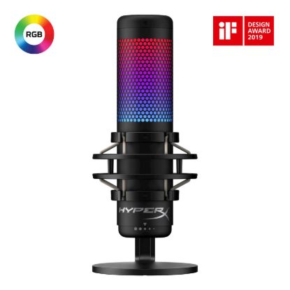 Slika Mikrofon HP HyperX QuadCast S, Elektretni kondenzatorski, za PC, PS4, PS5 ali Mac