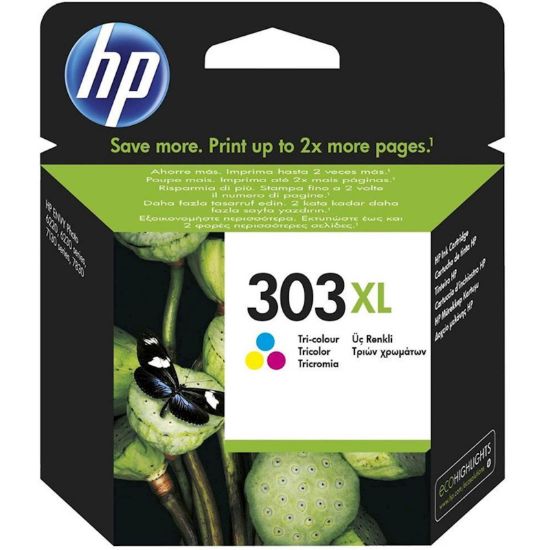 Slika ČRNILO HP BARVNO 303XL ZA ENVY PHOTO 6200/7100/7200/7900 ZA 415 STRANI