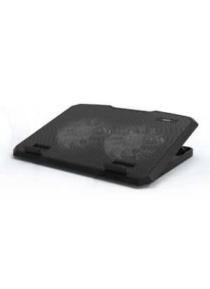 Slika Stojalo PORT z ventilatorjem za NB do 15.6, dvojni ventilator za hlajenje, USB