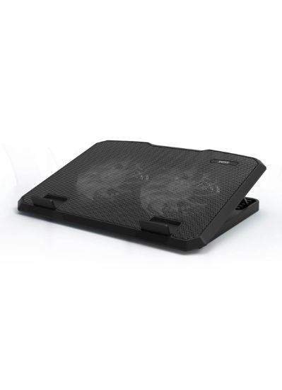 Slika Stojalo PORT z ventilatorjem za NB do 15.6, dvojni ventilator za hlajenje, USB