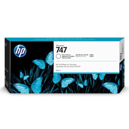 Slika ČRNILO HP GLOSS ZA IZBOLJŠANJE SIJAJA 747 ZA DESIGNJET Z6810/Z9/Z9+ 300ml