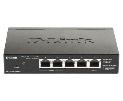 Slika Mrežno stikalo D-link DGS-1100-05PDV2