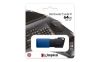 Slika USB disk Kingston 64GB DT Exodia M, 3.2 Gen1, črno moder, drsni priključek