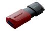 Slika USB disk Kingston 128GB DT Exodia M, 3.2 Gen1, črno rdeč, drsni priključek