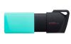 Slika USB disk Kingston 256GB DT Exodia M, 3.2 Gen1, črno zelen, drsni priključek