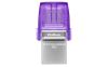 Slika USB C & USB DISK Kingston 64GB DT microDuo3G3, 3.2 Gen1, OTG, s pokrovčkom