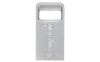 Slika USB DISK KINGSTON 256GB DT Micro, 3.1, srebrn, kovinski, micro format, 3.2, srebrn, kovinski