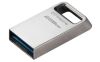 Slika USB DISK KINGSTON 256GB DT Micro, 3.1, srebrn, kovinski, micro format, 3.2, srebrn, kovinski