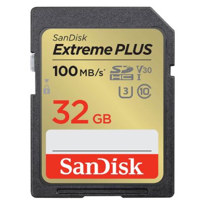 Slika SDHC SANDISK. 32GB EXTREME PLUS, 100/60MB/s, UHS-I, C10, U3, V30