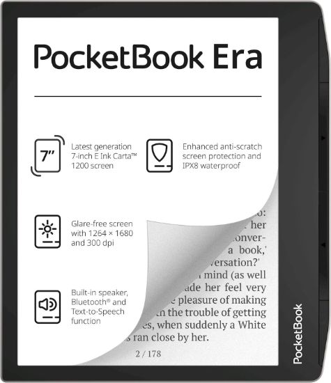 Slika Elektronski bralnik PocketBook Era 7'' srebrn