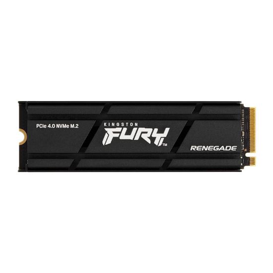 Slika SSD Kingston M.2 PCIe NVMe 1TB FURY Renegade, 7300/6000 MB/s, PCIe 4.0, 3D TLC, s hladilnikom