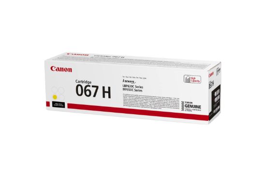 Slika TONER CANON CRG-067H Y RUMEN ZA LBP63x, MF65x ZA 2.350 STRANI