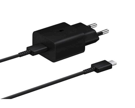 Slika SAMSUNG ADAPTER+KABEL HITRI TYPE-C to TYPE-C 15W BLACK