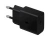 Slika SAMSUNG ADAPTER+KABEL HITRI TYPE-C to TYPE-C 15W BLACK