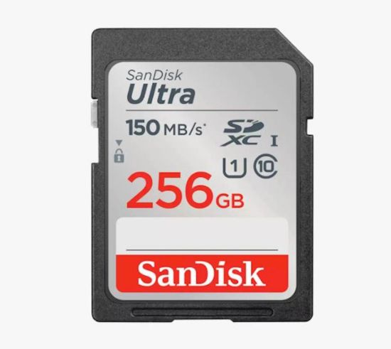 Slika SDXC SanDisk 256GB Ultra, 150MB/s, UHS-I, C10