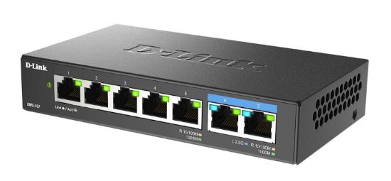 Slika Mrežno stikalo DMS-107 2,5 Gbps
