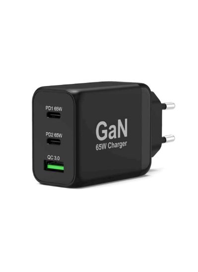 Slika Napajalnik PORT GaN USB-C/ USB-A 65W