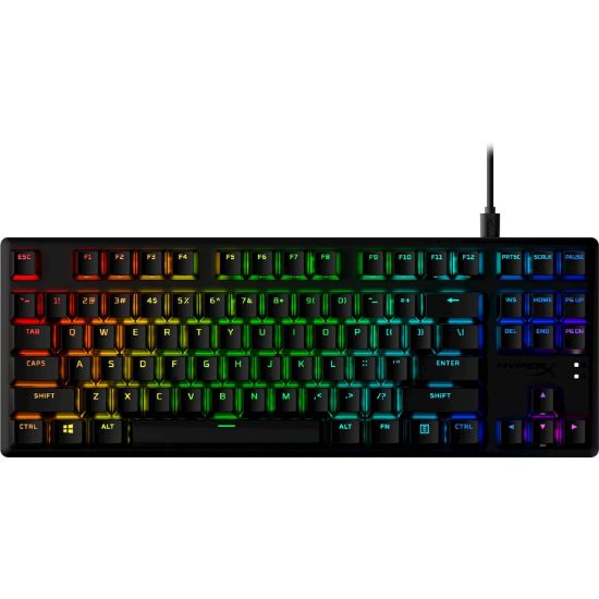 Slika Tipkovnica HP HyperX Alloy Origins PBT mehanska za igre - HX Red