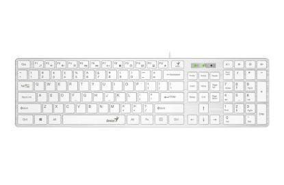 Slika Tipkovnica Genius Slimstar 126 USB bela