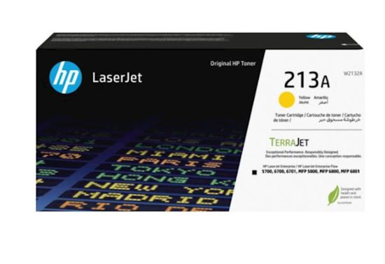 Slika TONER HP 213A RUMENA ZA LJ ENTERPRISE SFP 5700, 6700, MFP 5800, 6800 ZA 3.000 STRANI