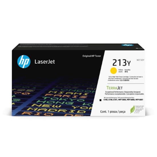 Slika TONER HP 213Y RUMENA ZA LJ ENTERPRISE SFP 5700, 6700, MFP 5800, 6800 ZA 12.000 STRANI