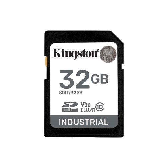Slika SDHC Kingston 32GB Industrial, do 100MB/s, Class 10, UHS-I, U3, V30, A1