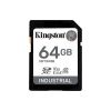 Slika SDXC Kingston 64GB Industrial, do 100MB/s, Class 10, UHS-I, U3, V30, A1