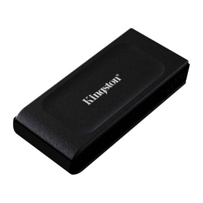 Slika SSD Kingston prenosni 2TB XS1000 črn, USB A 3.2, 1050/1000MB/s