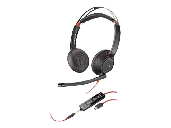 Slika Slušalke Poly Blackwire C5220 USB-C/A slušalke +kabel