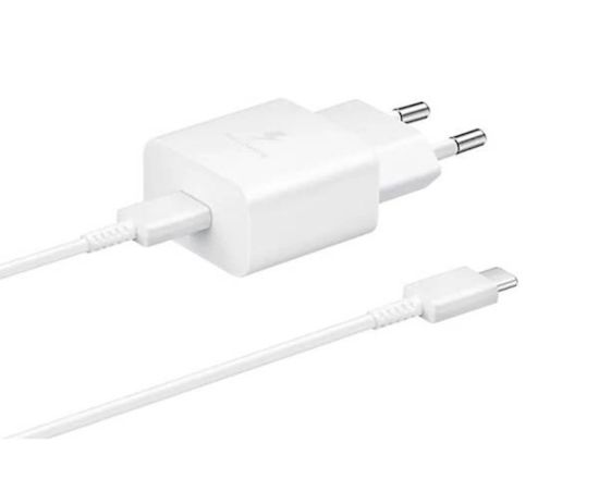 Slika SAMSUNG ADAPTER+KABEL HITRI TYPE-C to TYPE-C 15W WHITE