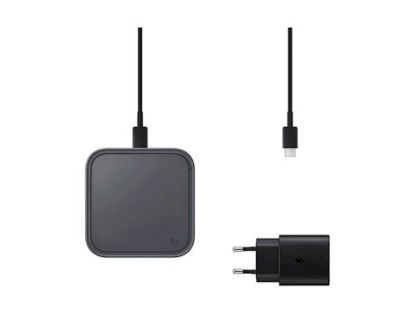 Slika SAMSUNG BREZŽIČNA POLNILNA POS.+ADAPTER+KABEL15W SIVA