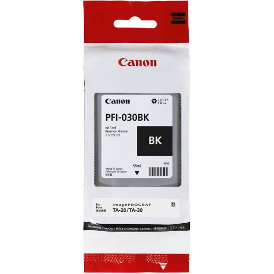 Slika ČRNILO CANON PFI-030BK ČRNA ZA TM240/TM340 55ml