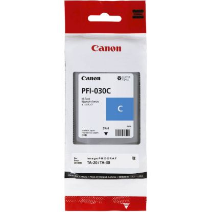 Slika ČRNILO CANON PFI-030C MODRA ZA TM240/TM340 55ml
